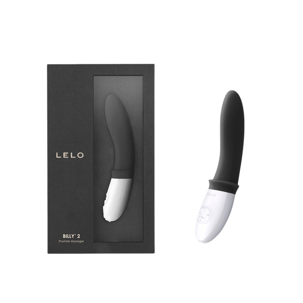 Massageador de Próstata com Design Ergonômico em Silicone com 8 Vibrações e Resistência á Água - Lelo Billy 2 | Disponível em 2 Cores - 1