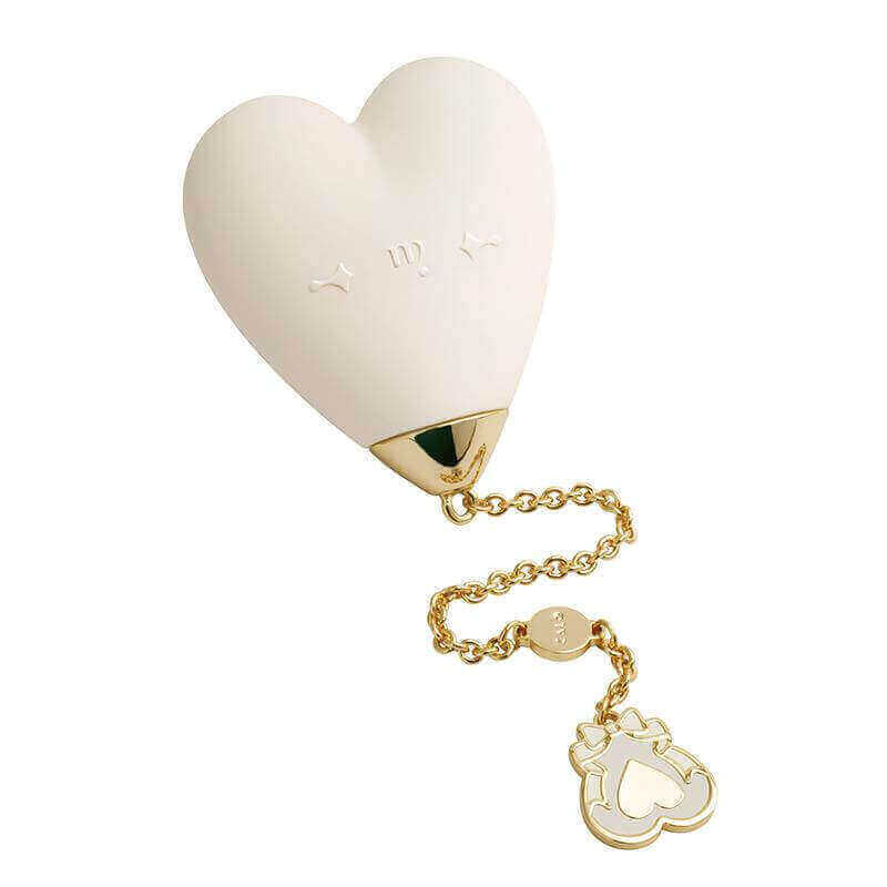Massageador Recarregável com 8 Modos de Vibrações, Folheado em Ouro 18K e À Prova De Água em Forma de Coração - Zalo Lolita Baby Heart | Disponível em 4 Cores - 14