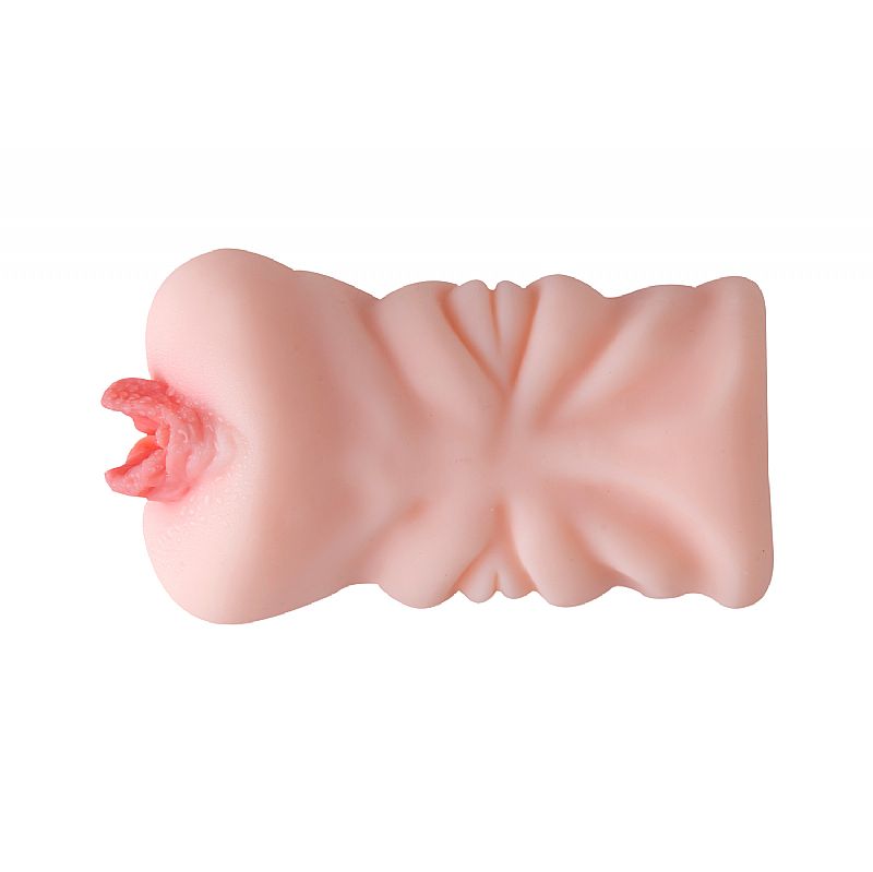 Masturbador em CyberSkin no Formato de Vagina com Grandes Lábios Rosados e Texturas Internas - Maig 11 | 12 x 4 cm - 5