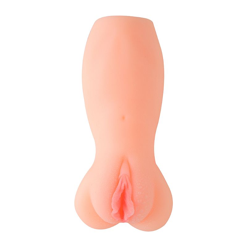 Masturbador em TPR no Formato de Vagina com Pequenos Lábios Rosados e Texturas Internas - Maig 12 | 15 x 3,5 cm - 8