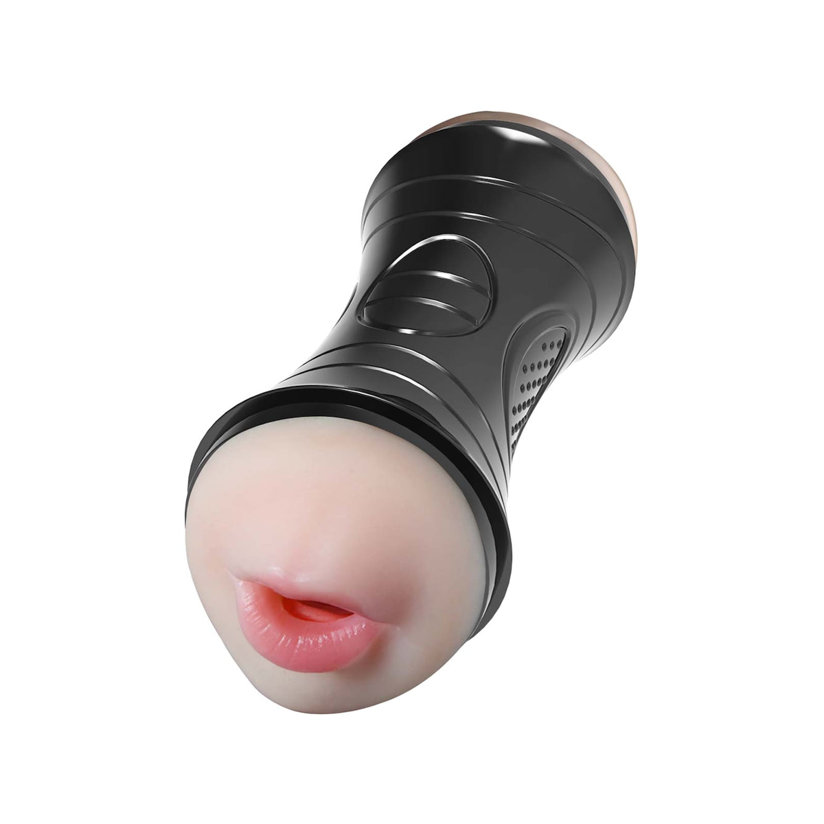 Masturbador Duplo que Simula Sexo Vaginal e Oral com Texturas Internas - Training Master | 19,5 x 7,3 cm - 6