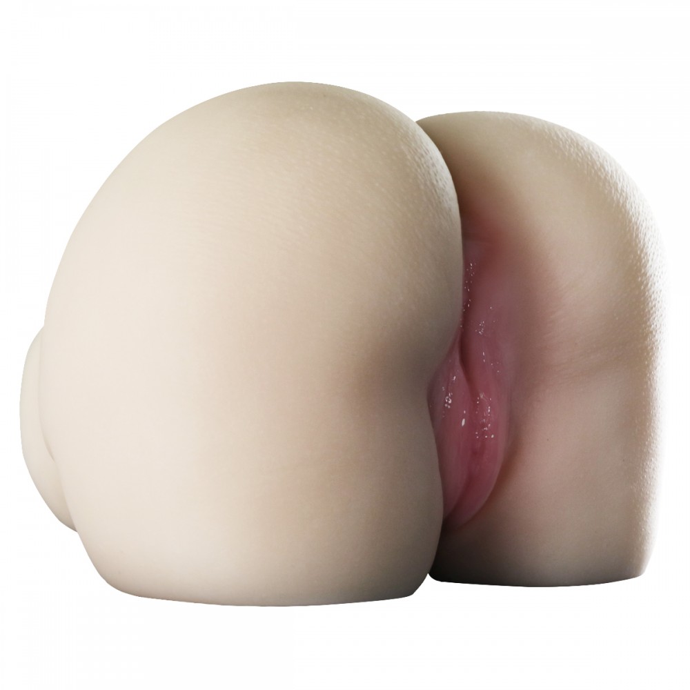 Masturbador Feito em TPR com Bunda Empinada, 2 Úteros, Vagina e Ânus Penetráveis - Realistic Crazy Lion | 21 x 19 cm - 3