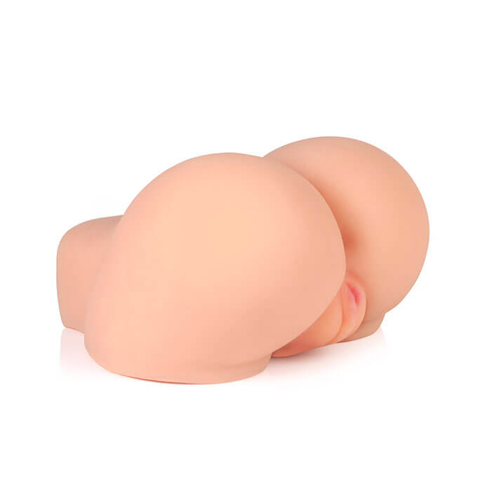 Masturbador em Forma de Bunda em TPE com Vagina e Ânus e Resistente à Água - Mega Raba | 25 x 14 cm | Disponível em 2 Cores - 3