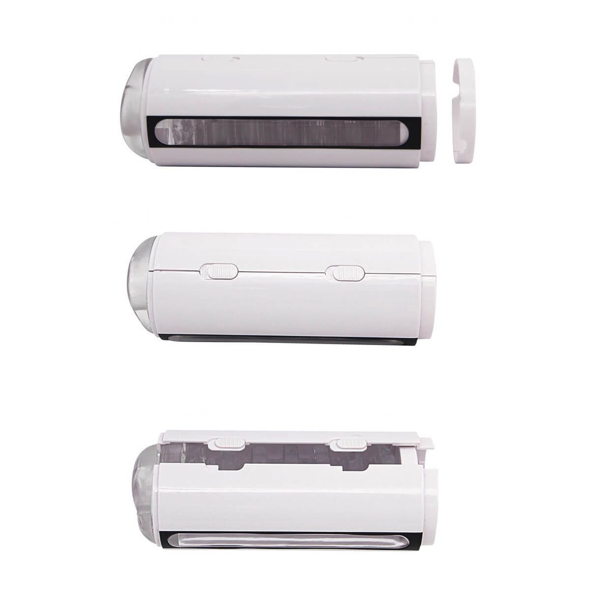 Masturbador com Forma de Vagina, 7 Modos de Vibração, 6 Modos de Sucção, Simulação de Gemidos e 7 cores de Iluminação - 29 x 7,1 cm | Ailighter Air Jet 2 - 6