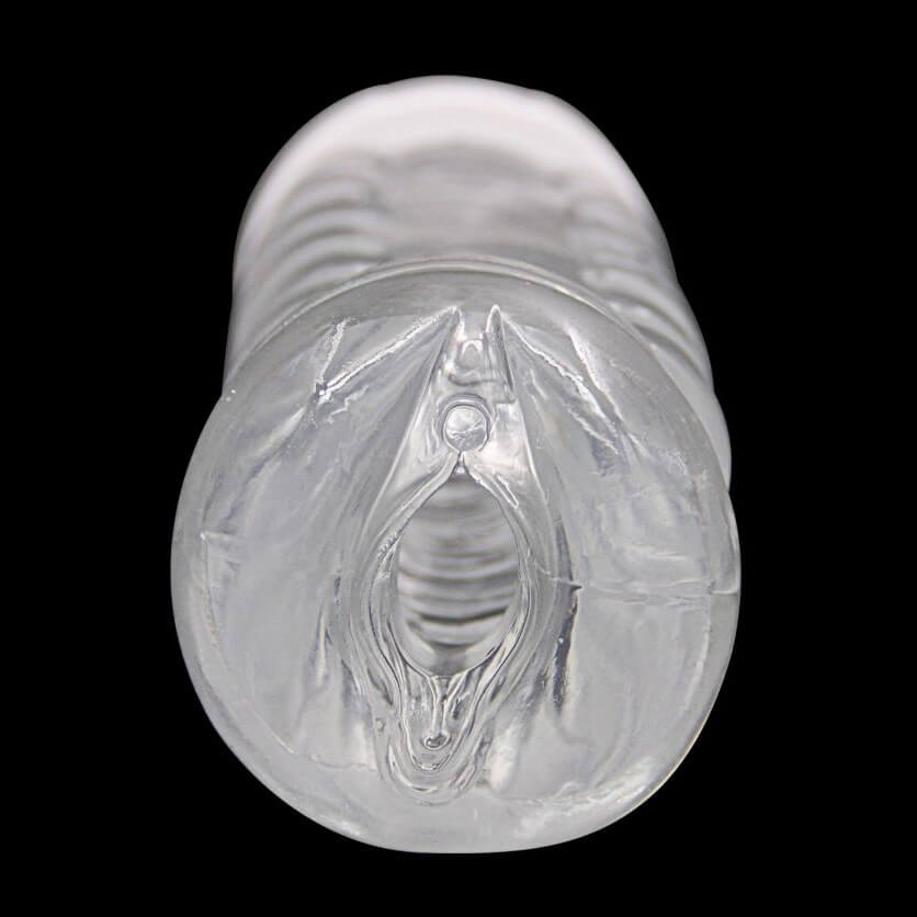 Masturbador com Forma de Vagina, 7 Modos de Vibração, 6 Modos de Sucção, Simulação de Gemidos e 7 cores de Iluminação - 29 x 7,1 cm | Ailighter Air Jet 2 - 7