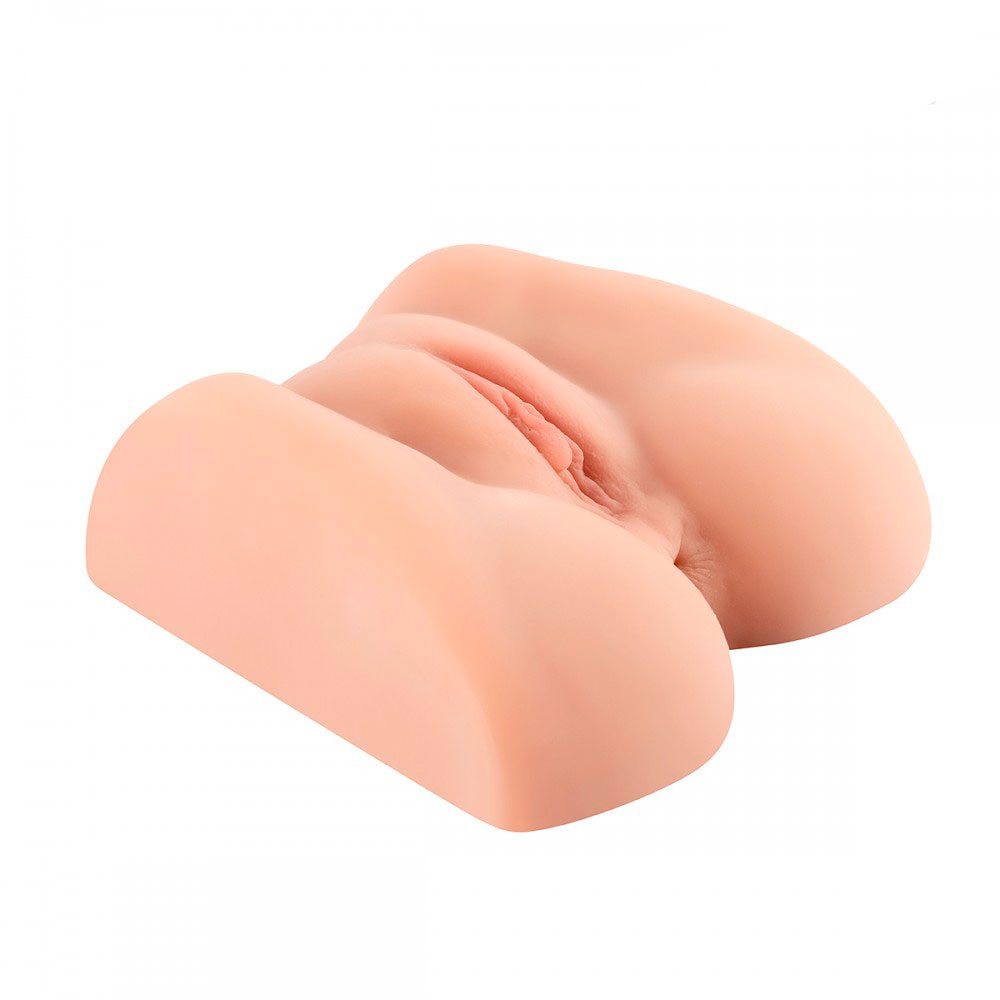 Masturbador em Forma de Vagina e Ânus Penetráveis com Cápsula Vibratória e Controle Remoto com Fio - Lilo Mariana | 11 x 3 cm - 4