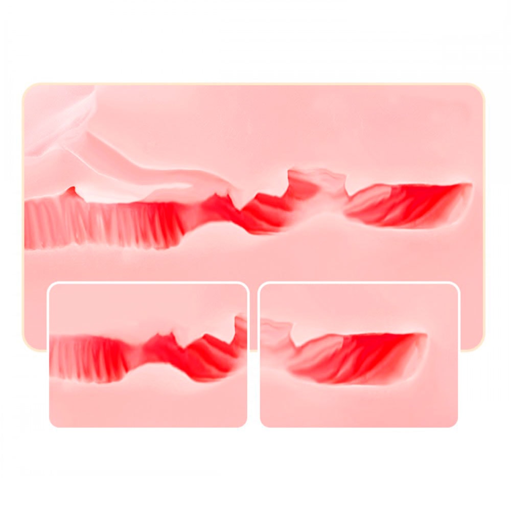 Masturbador em Forma de Vagina e Ânus Penetráveis com Cápsula Vibratória e Controle Remoto com Fio - Lilo Mariana | 11 x 3 cm - 5