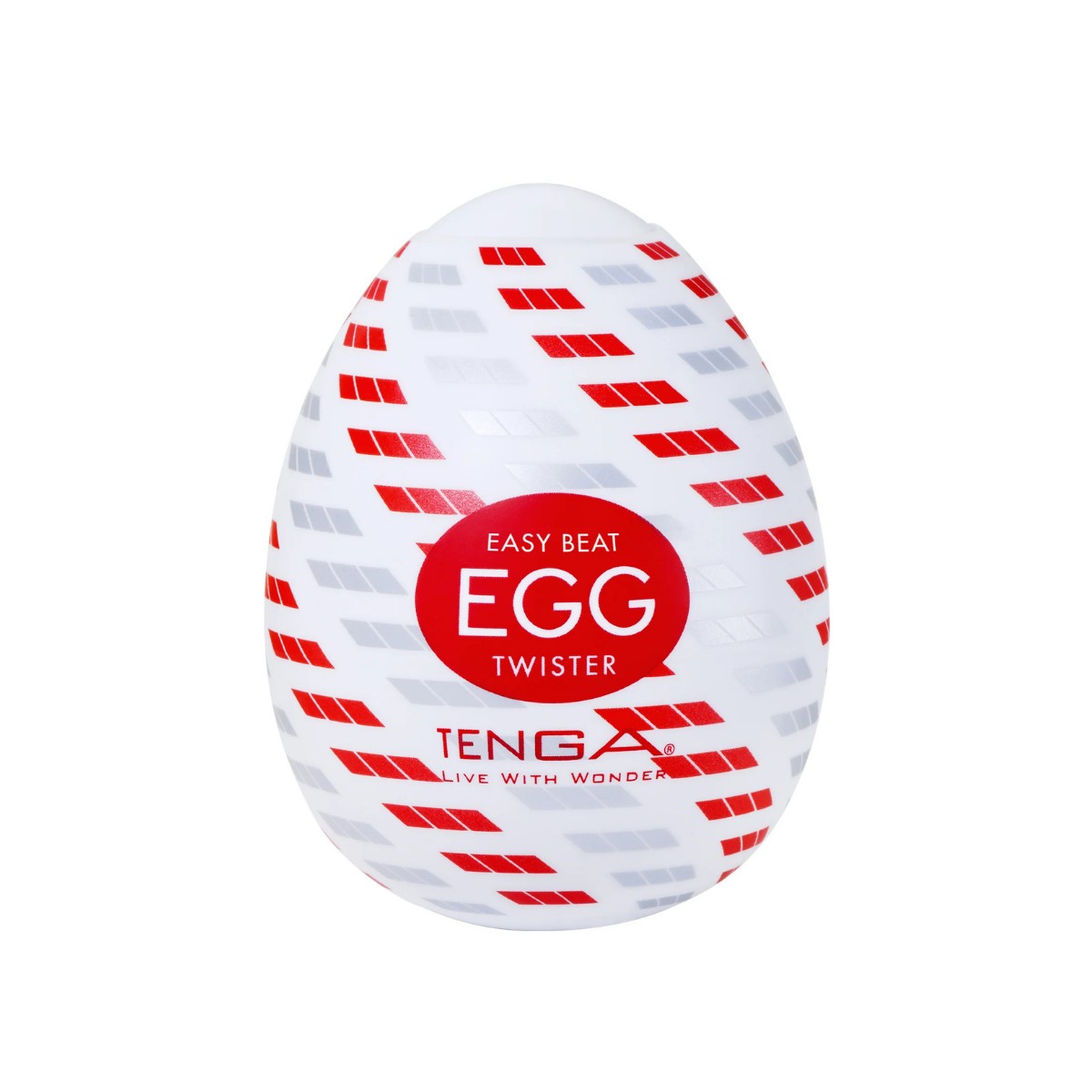 Masturbador em Formato de "Egg" em TPE com Textura em Espiral - Tenga Egg Twister | 5,8 x 5 cm - 2