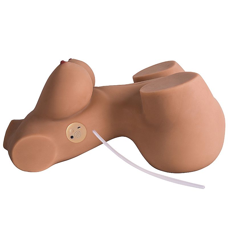 Masturbador em Formato de Meio Corpo Feminino com 2 Canais Penetráveis, 10 Modos de Vibração, Gemido e Controle Remoto Sem Fio - Sexy Import | 48 x 35,5 cm - 7