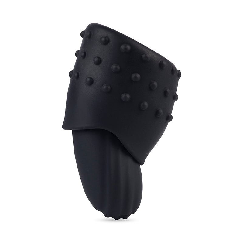 Masturbador de Glande Recarregável, Revestido de Silicone com Cerdas Massageadoras e 10 Modos de Vibração - Dom E1 | 7 x 3,7 cm - 3