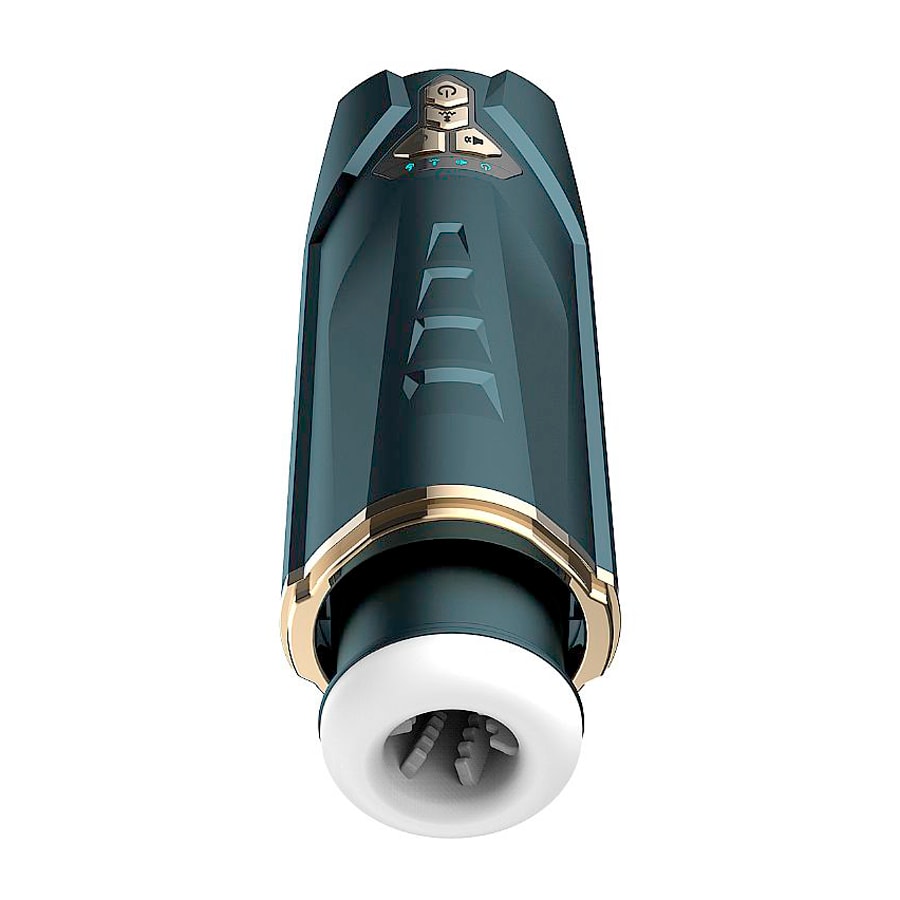 Masturbador Lanterna com Cerdas Massageadoras, 10 Modos Movimentos Vai e Vem, Modo Turbo, Função Aquecimento e Gemidos - Starship | Disponível em 2 Cores - 9