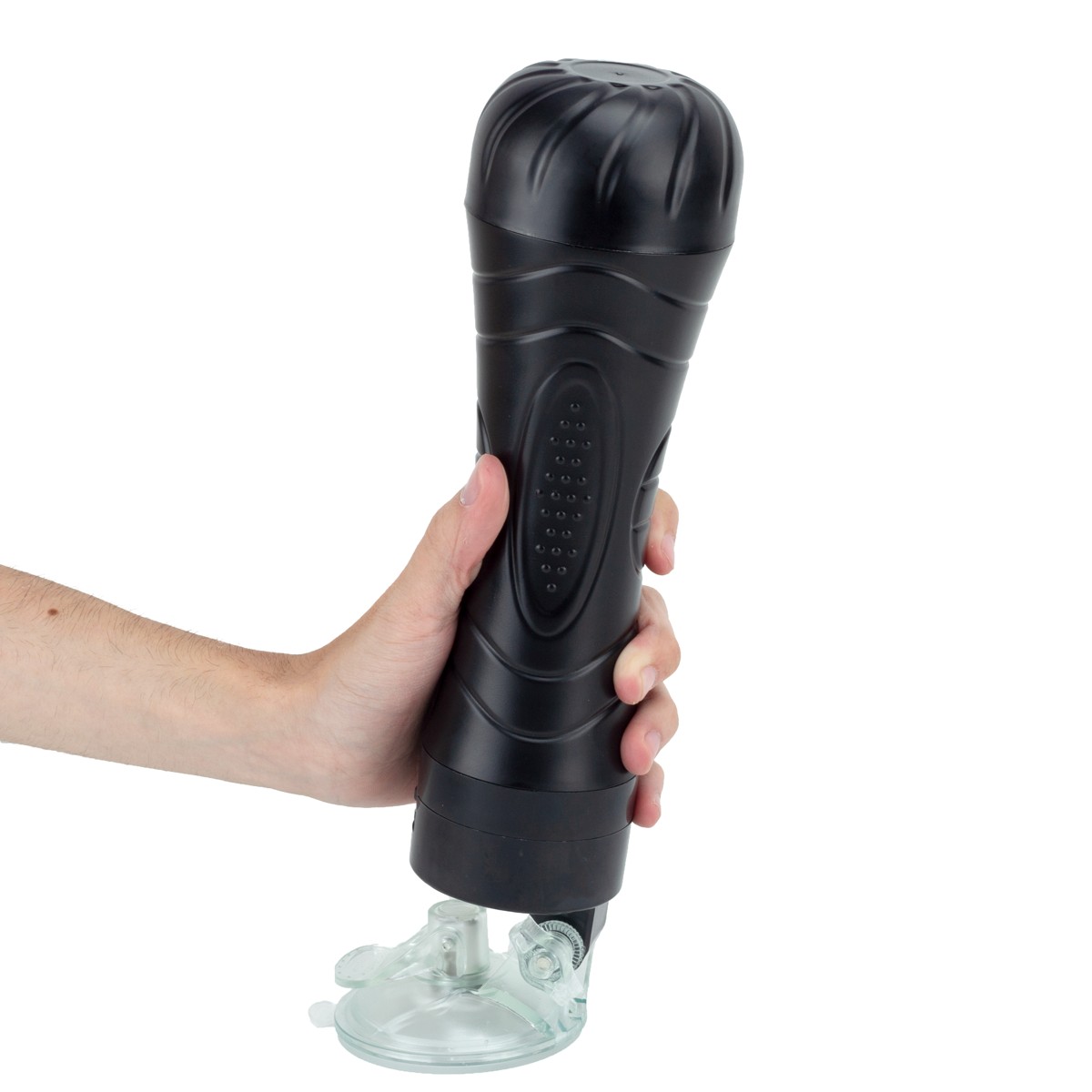 Masturbador Lanterna em Cyberskin com Forma de Ânus, Vibração Multivelocidade e Ventosa - Bussy Vibration | 15 x 3 cm - 7
