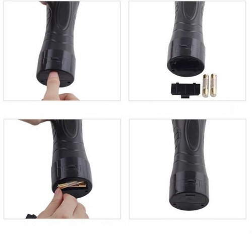 Masturbador Lanterna em Forma de Ânus em Cyberskin com Vibração - SI Anus Vibratória | 23 x 7,5 cm - 6