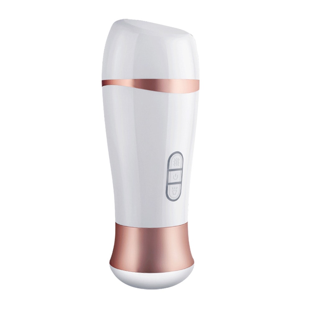 Masturbador Lanterna Recarregável com 5 Tipos de Gemidos e 10 Modos de Vibração - Smart Cup | 20 x 7,6 cm - 2