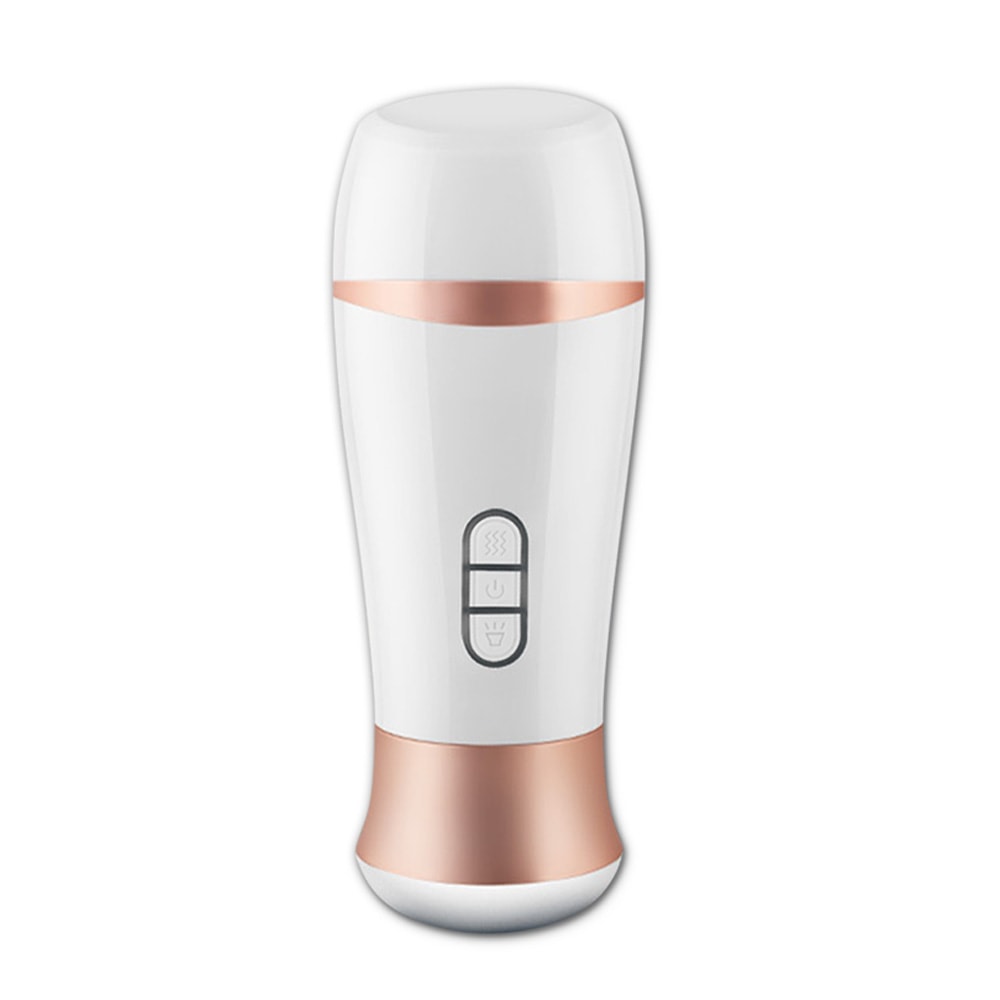 Masturbador Lanterna Recarregável com 5 Tipos de Gemidos e 10 Modos de Vibração - Smart Cup | 20 x 7,6 cm - 3