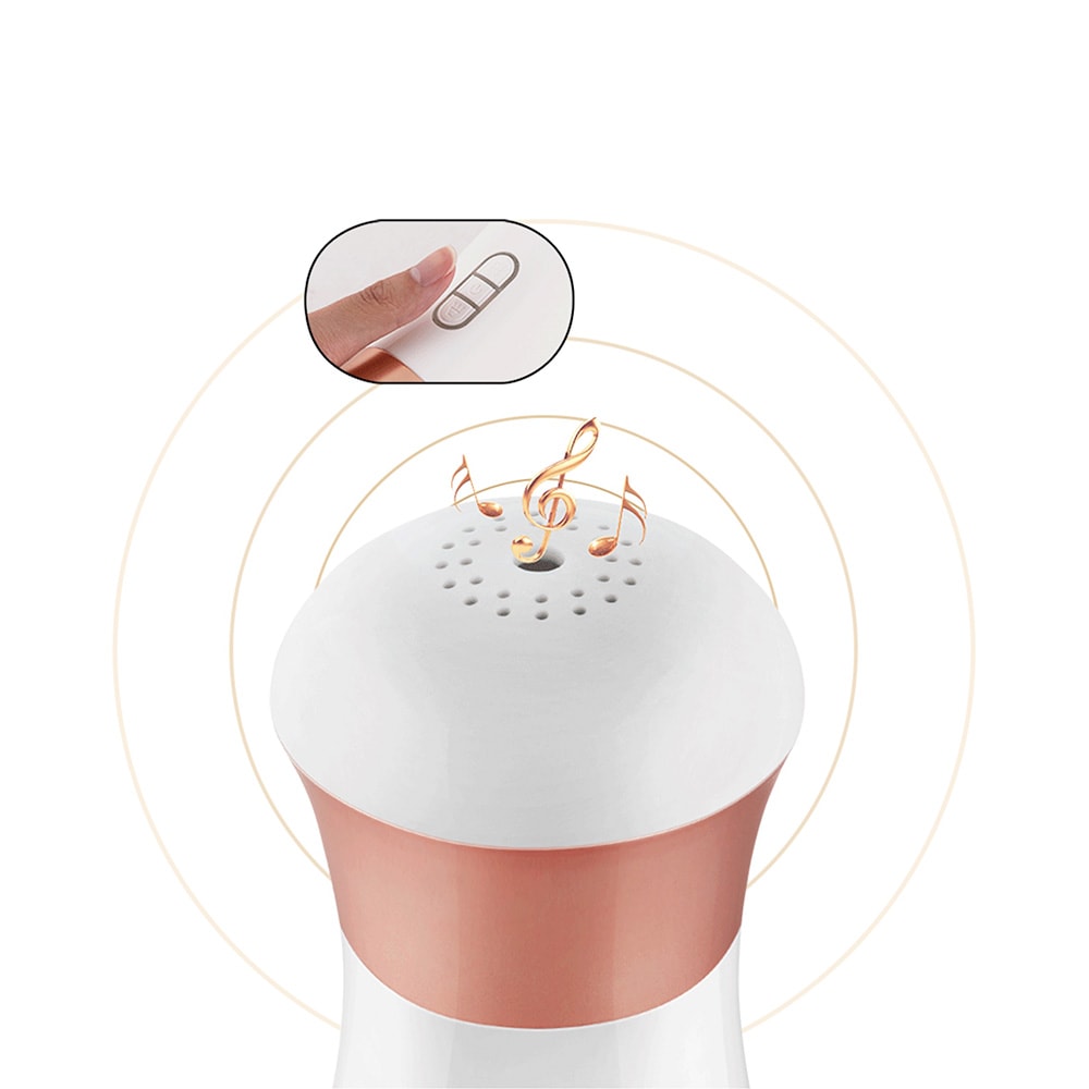 Masturbador Lanterna Recarregável com 5 Tipos de Gemidos e 10 Modos de Vibração - Smart Cup | 20 x 7,6 cm - 4