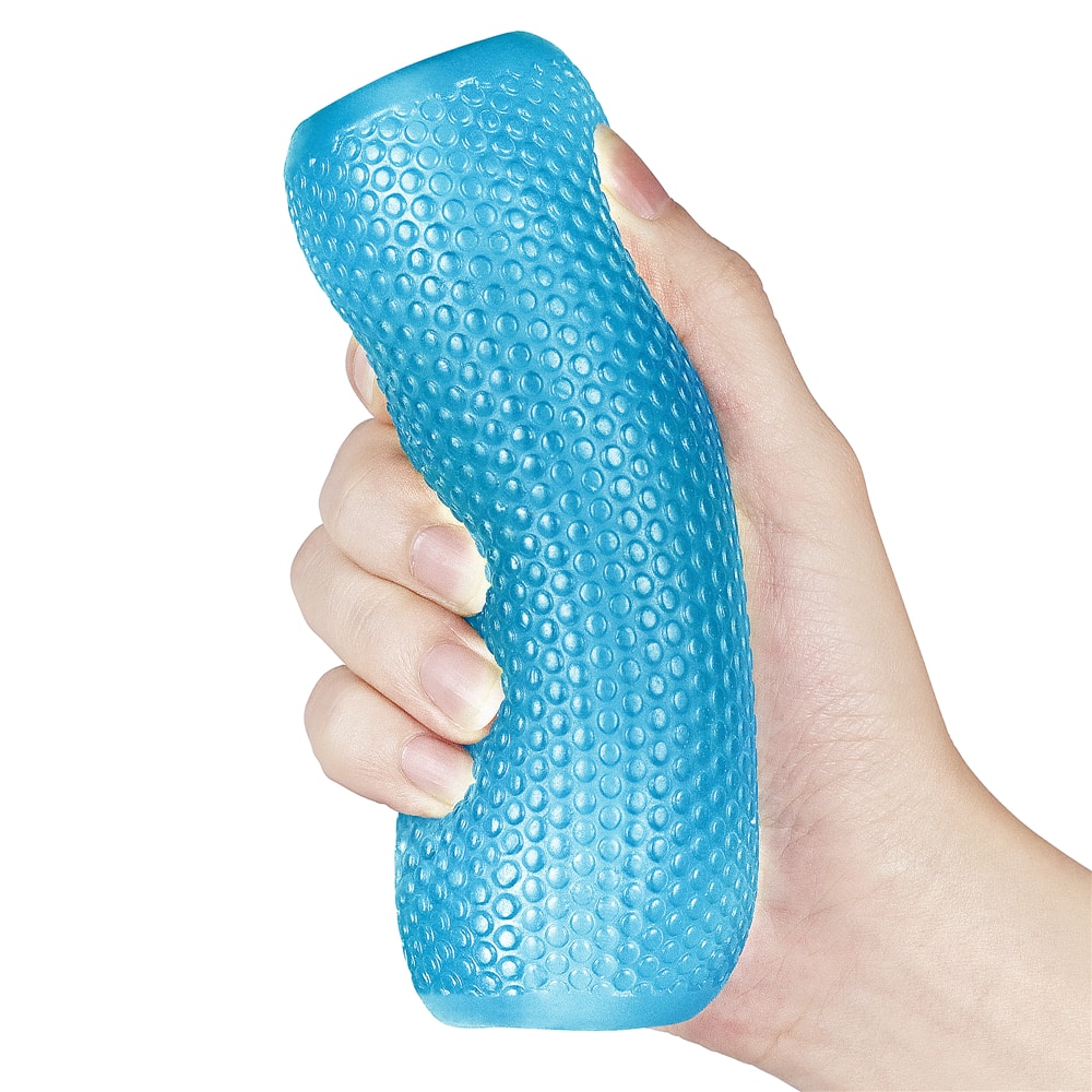Masturbador Masculino Flexível em TPE com Formato de Cilindro - Lovetoy Double Side Stroker | 12,6 x 5,2 cm - 4