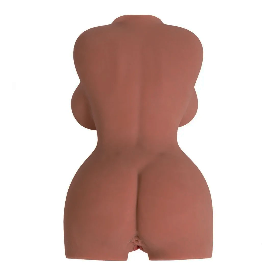 Masturbador Masculino com Formato de Corpo Feminino com Vagina e Ânus - Maig | 38 x 21 cm | Disponível em 2 Cores - 4