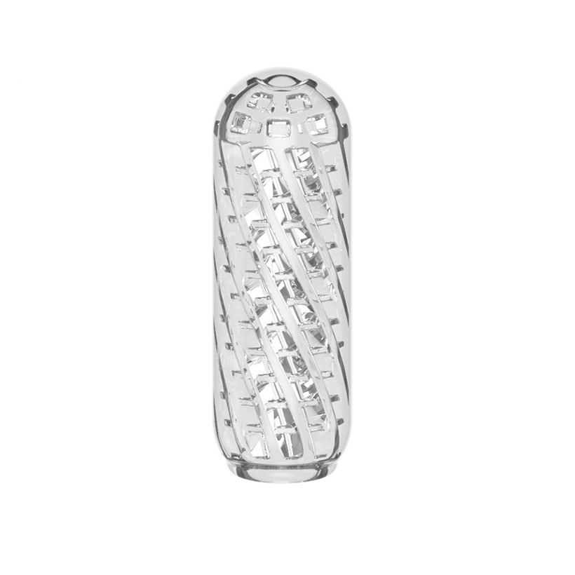 Masturbador Masculino em TPE no Formato de Copo com Textura - 12 x 3,5 cm - 2