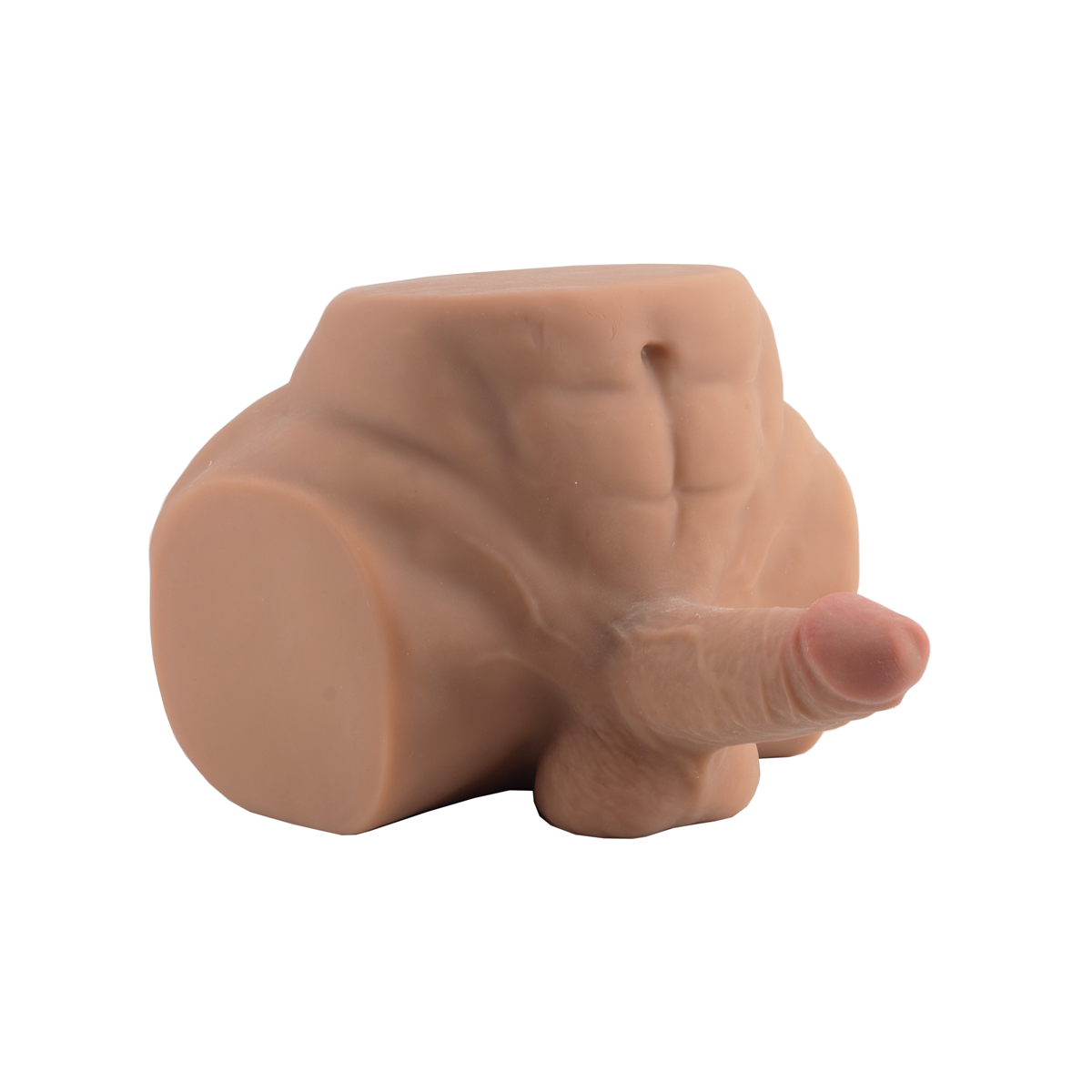 Masturbador Masculino em TPE com Pênis Realístico com Glande, Veias e Escroto - 19 x 21,5 cm - 3