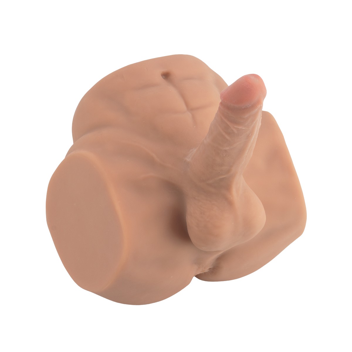 Masturbador Masculino em TPE com Pênis Realístico com Glande, Veias e Escroto - 19 x 21,5 cm - 8