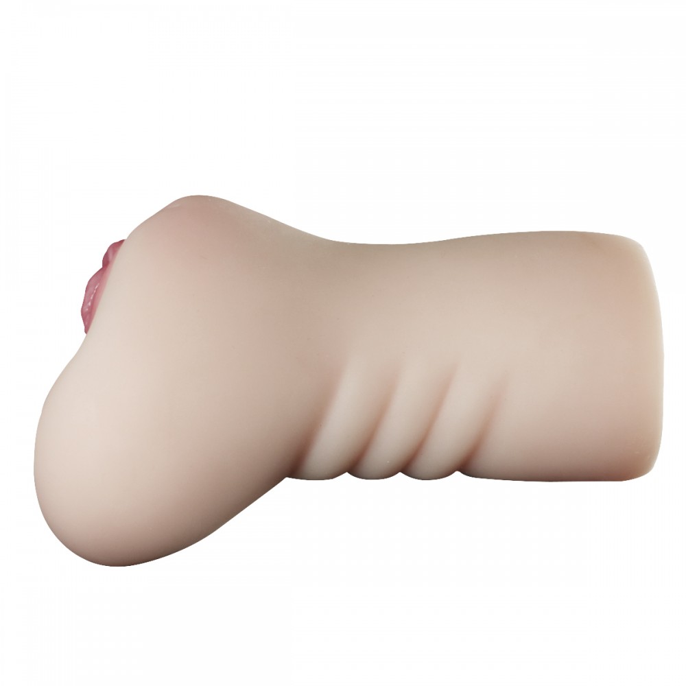 Masturbador Masculino em TPE no Formato de Vagina e Ânus Penetráveis com Útero - Realistic Crazy Lion | 14,5 x 3,5 cm - 5