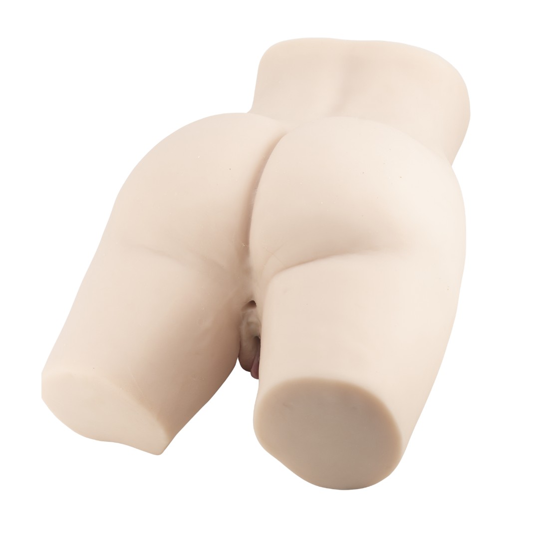 Masturbador Meio Corpo Feminino em TPE com Vagina e Ânus Penetráveis - 36 x 29 cm - 5