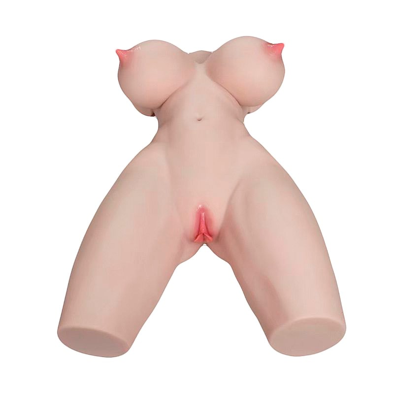 Masturbador Meio Tronco Feminino em TPE com Vagina e Ânus Penetráveis - 73 x 35 cm - 3