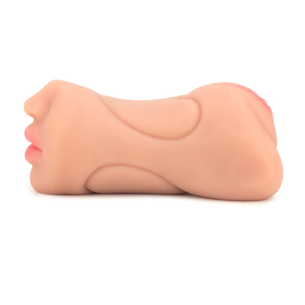 Masturbador que Simula Sexo Oral, Vaginal e Anal com Texturas Interna em TPE - Yaffa Lingerie | 14,5 x 3 cm - 4
