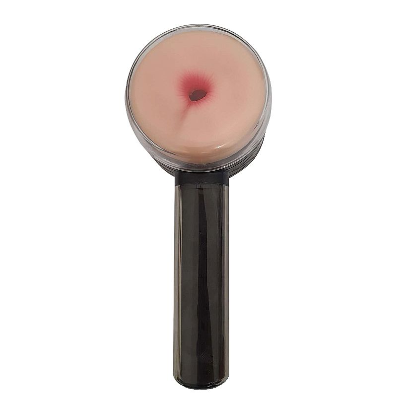 Masturbador Recarregável com Vagina e Ânus em TPE com 10 Modos de Vibração - Hammer 2 | 8 x 3,5 cm - 2