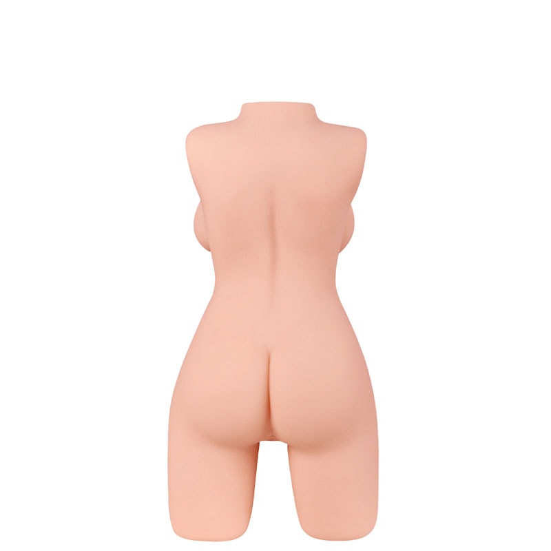 Masturbador com Formato de Corpo Feminino em TPR com Vagina e Ânus - 3R Import | 46 x 18 cm - 3