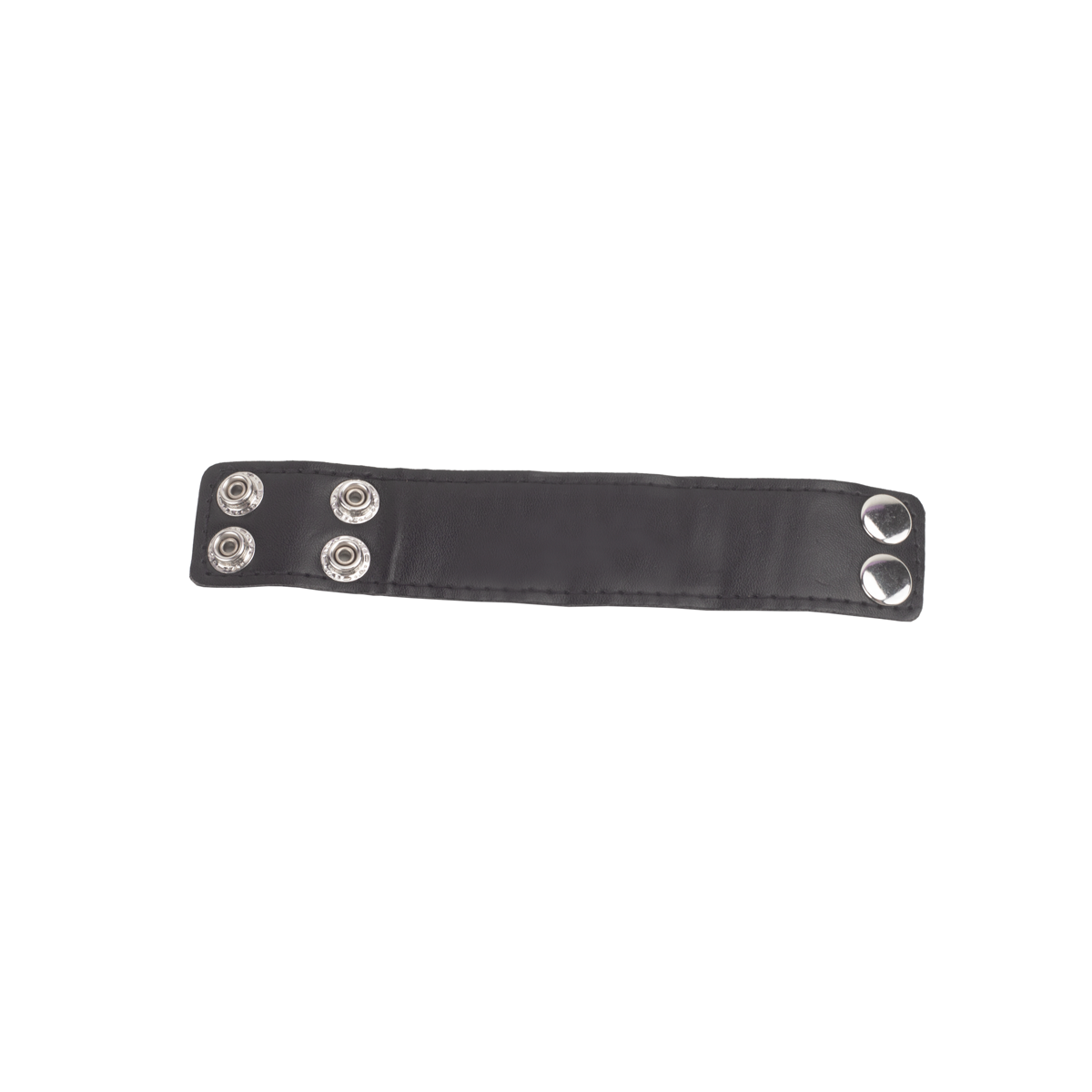 Anel para Testículos em Couro Sintético com 2 Botões - Men's Expert Ball Stretcher - 4