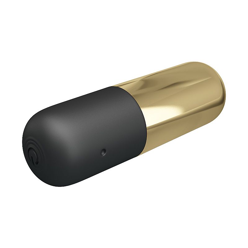 Mini Bullet em ABS e Silicone com 12 Modos de Vibração Potentes e Recarregável - Pretty Love Mini Massager | 6 x 1,8 cm - 3