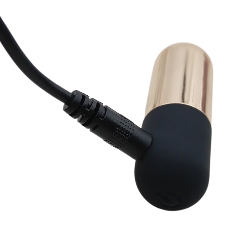 Mini Bullet em ABS e Silicone com 12 Modos de Vibração Potentes e Recarregável - Pretty Love Mini Massager | 6 x 1,8 cm - 4