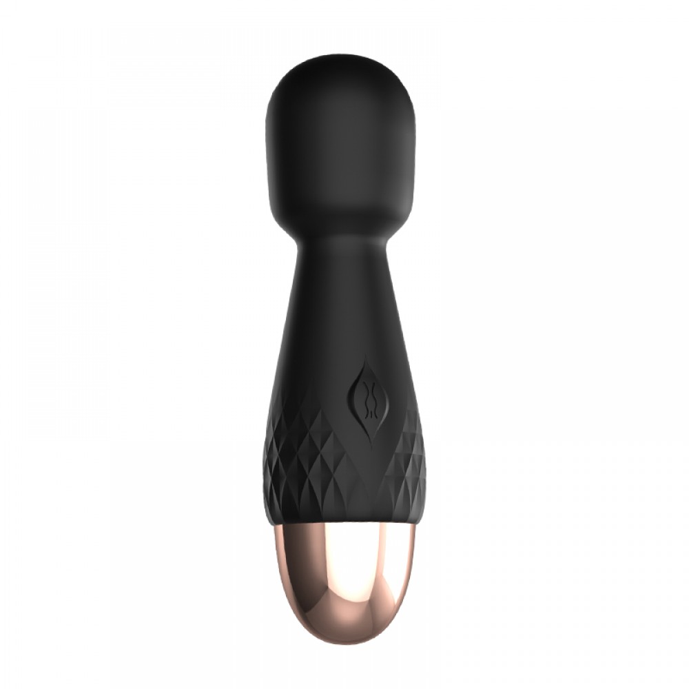 Mini Massageador Corporal em Silicone com 10 Modos de Vibração e Carregamento Via USB - Lilo | 10 x 2,4 cm | Disponível em 2 Cores - 2