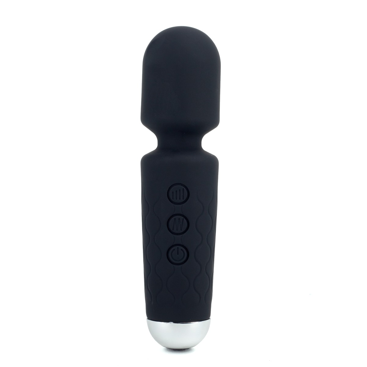 Mini Massageador em Silicone com Texturas, 20 Modos de Vibração, 8 Intensidades e Carregamento via Cabo USB - Stacy Mini | 14,8 x 3,6 cm | Disponível em 3 Cores - 4
