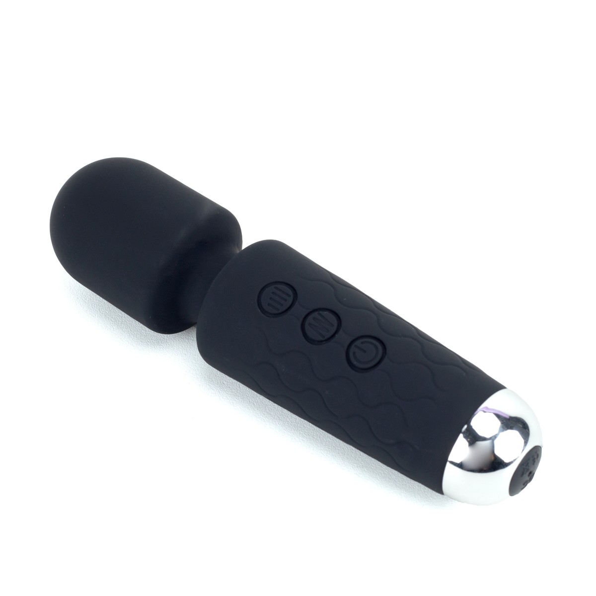 Mini Massageador em Silicone com Texturas, 20 Modos de Vibração, 8 Intensidades e Carregamento via Cabo USB - Stacy Mini | 14,8 x 3,6 cm | Disponível em 3 Cores - 5