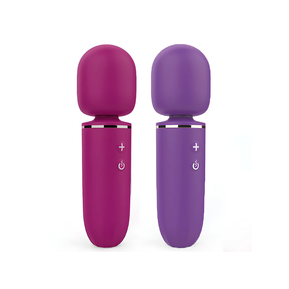 Mini Varinha Mágica Massageadora com 7 Modos de Vibração e 4 de Intensidade - Amzing Toy Walle | 16 x 4,8 cm | Disponível 2 Cores - 1