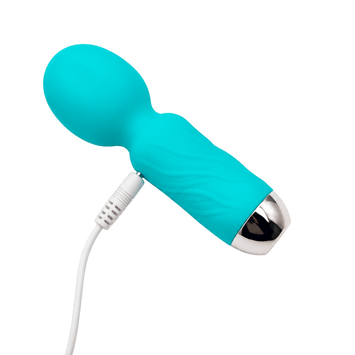 Mini Varinha Mágica Massageadora em Silicone com 10 Modos de Vibração e Recarregável - SI Hero | 11 x 3,7 cm | Disponível em 4 Cores - 6