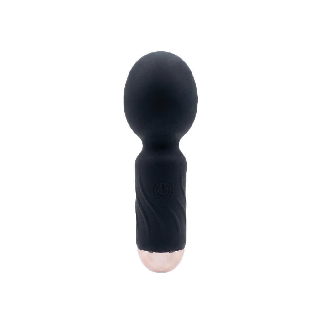 Mini Varinha Mágica Massageadora em Silicone com 10 Modos de Vibração e Recarregável - SI Hero | 11 x 3,7 cm | Disponível em 4 Cores - 3