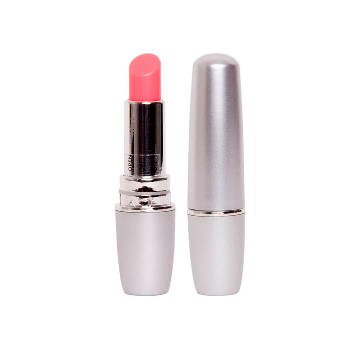Mini Vibrador em Formato de Batom Rosa - Lipstick Vibe | 9 x 2 cm | Disponível em 6 Cores - 3