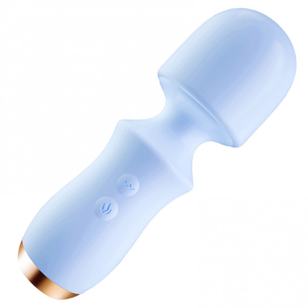 Mini Vibrador Massageador em Silicone com 10 Modos de Vibração, Função Aquecimento e Carregamento via Cabo USB - Disponível em 2 Cores - 6
