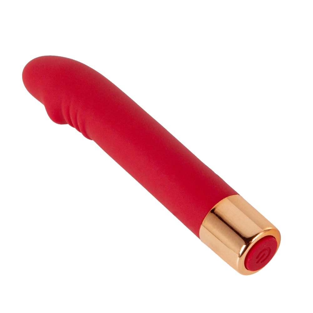 Mini Vibrador Com Ponta em Formato de Glande, 7 Modos de Vibração e Recarregável - Aphrodisia Dick | 11,8 x 2,2 cm | Disponível em 2 Cores - 4