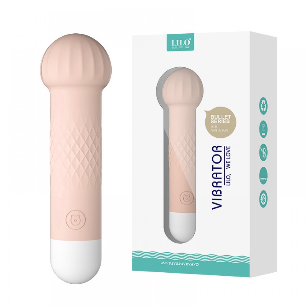 Mini Vibrador Recarregável com Toque Suave e 10 Modos de Vibrações - Lilo Bullet Series | Disponível em 2 Cores - 1