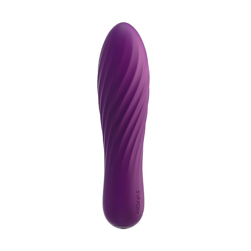 Mini Vibrador em Silicone com 10 Modos de Vibração, Resistente à Água e Recarregável - Svakom Tulip | Disponível em 2 Cores - 2
