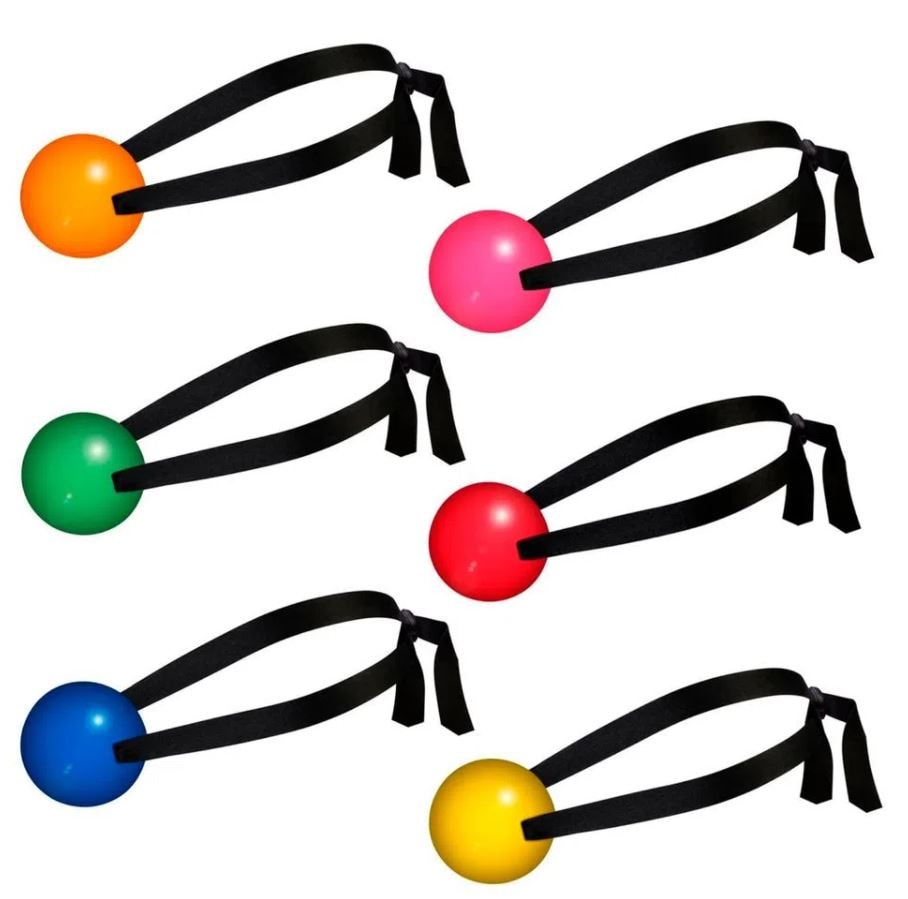 Mordaça em Forma de Bola com Alça em Cetim - La Pimienta Sado | Disponível em 7 Cores - 1