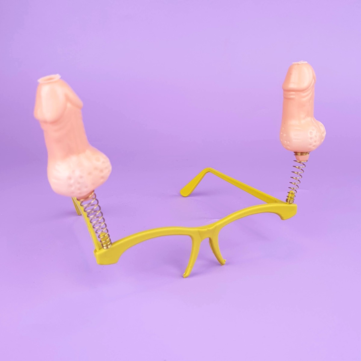 Óculos Erótico com Mola e Mini Pênis - FestaChic | 14,5 x 3,5 cm | Disponível em 7 Cores - 9