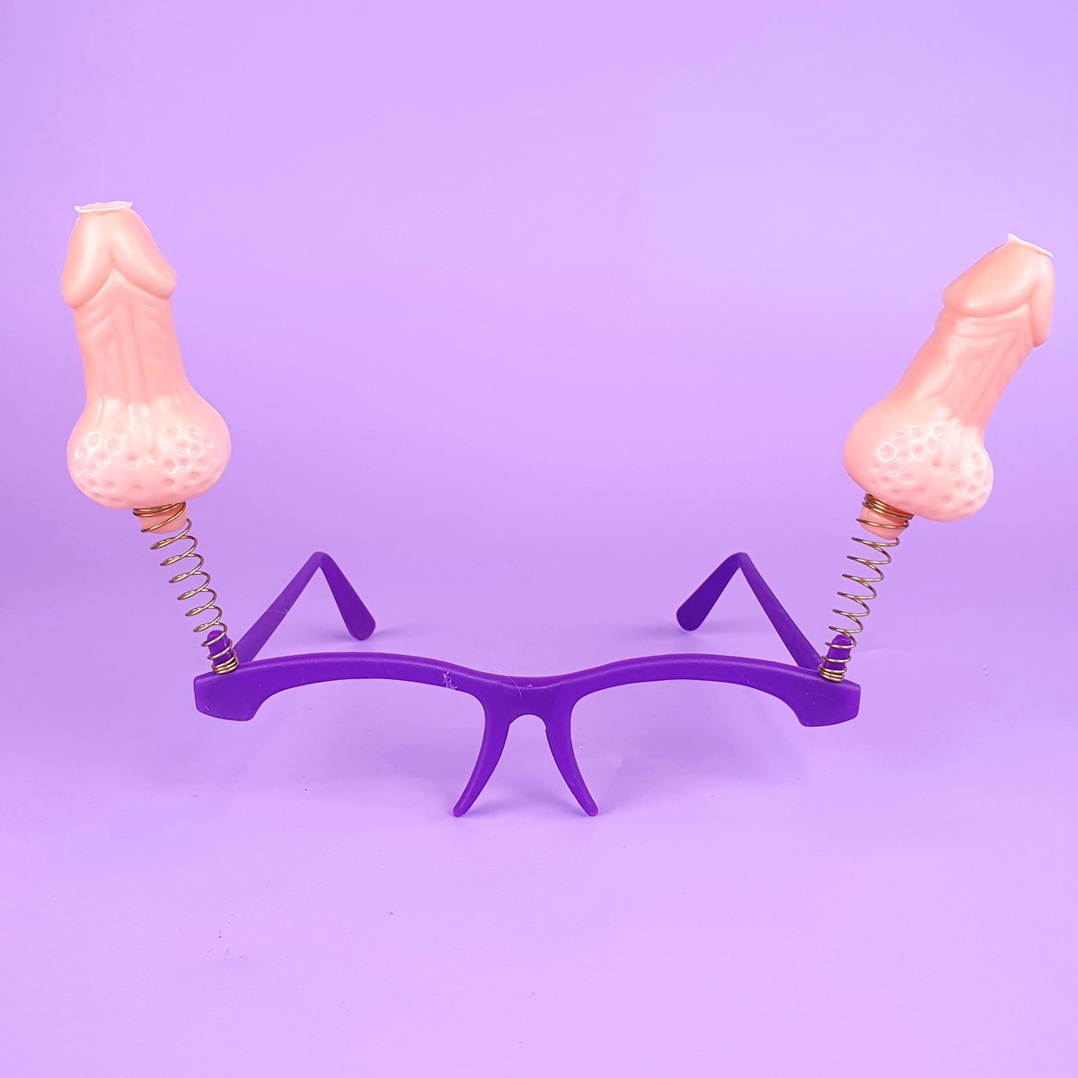 Óculos Erótico com Mola e Mini Pênis - FestaChic | 14,5 x 3,5 cm | Disponível em 7 Cores - 3