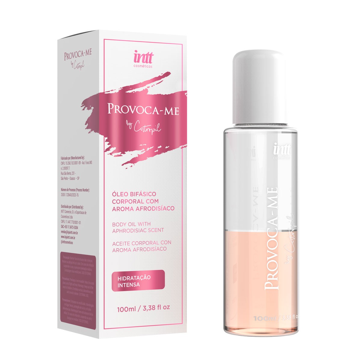 Óleo Bifásico Corporal com Aroma Afrodisíaco - Provoca-me By Castropil Intt | 100ml - 1