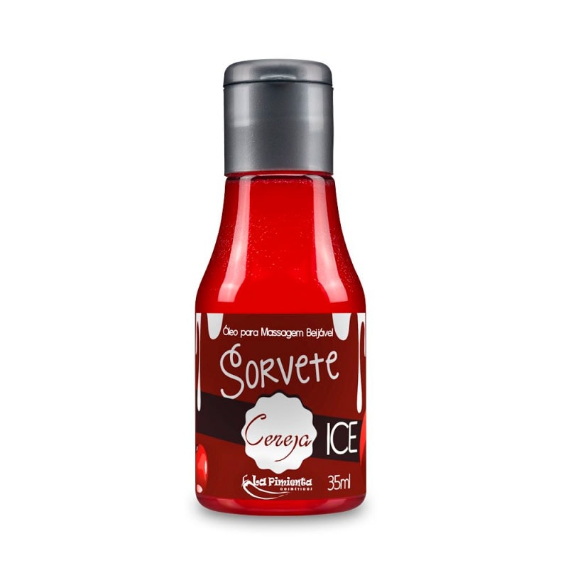 Óleo para Massagem Beijável - La Pimienta Sorvete | 35 ml | 4 Sabores - 4